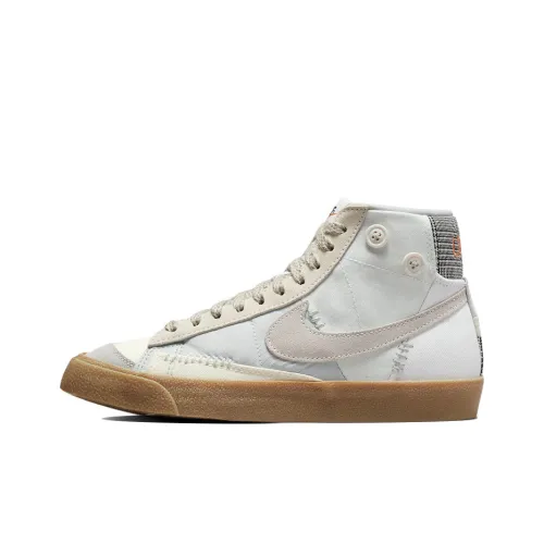 Nike Blazer 77 LX 'VOODOO' MID Топ Скейтборд Кроссовки Женские Серый Белый