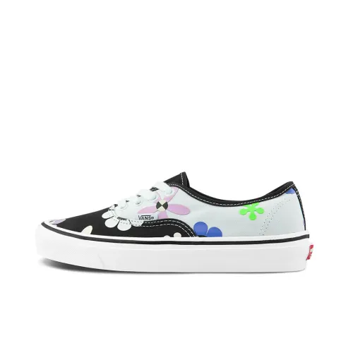 Vans Authentic 44 DX Low Топ Скейтборд Кроссовки Унисекс Черный Белый Многоцветный