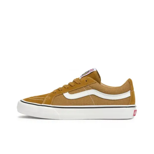 VANS SK8 Reissue Low Топ Скейтборд Кроссовки Унисекс Желтый Белый