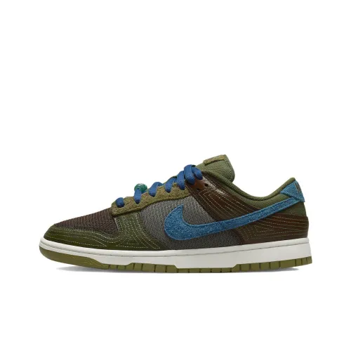 Nike Dunk NH 'Cacao Wow' Slip-resistant Abrasion-resistant Lightweight Low-Top Skateboard Shoes Men's Blue Green Найк Dunk NH 'Cacao Wow' Противоскользящие Устойчивые к истиранию Легкие Низкие Кроссовки для скейтбординга Мужские Синие Зеленые