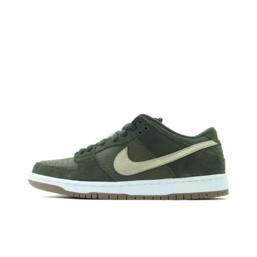 nike Dunk SB Low Секвойя Белый Gum Нескользящий Легкий Низкий Топ Скейтбординг Мужской Черный Серый