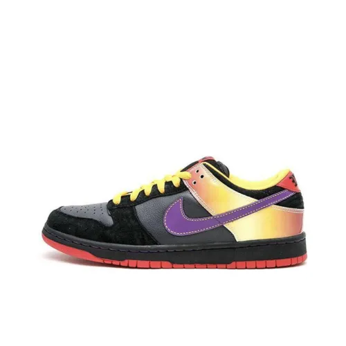 Nike Dunk SB Appetite For Destruction Slip-Resistant Low Top Скейтборд Кроссовки Мужские Черные Желтые