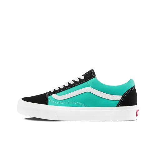 VANS Old Skool Low Топ Скейтборд Кроссовки Унисекс Синий Черный Белый