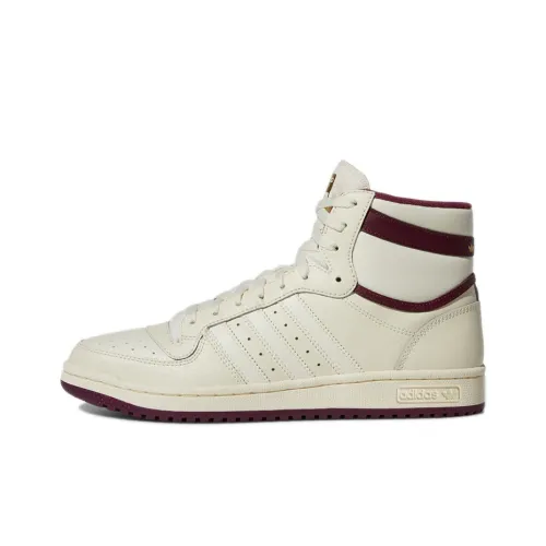 Adidas Originals TOP TEN RB Устойчивые к истиранию высокие кроссовки для скейтбординга унисекс экрю