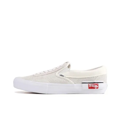 Vans Slip On Series Cap LX Marshmallow Deconstruction Low Top Скейтборд Кроссовки Unisex Белый