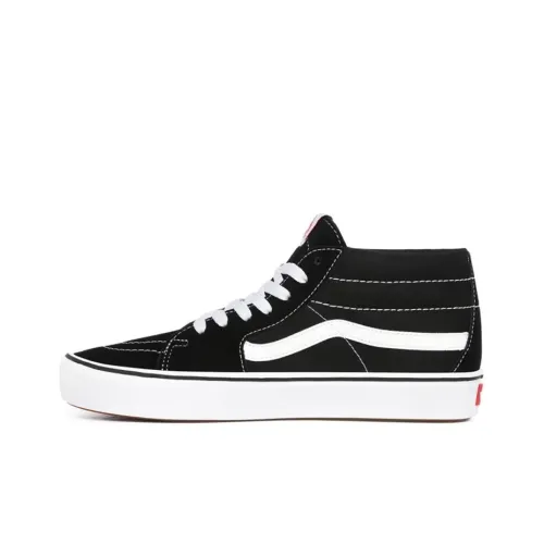 Vans SK8 MID Топ Скейтборд Кроссовки Унисекс Черный