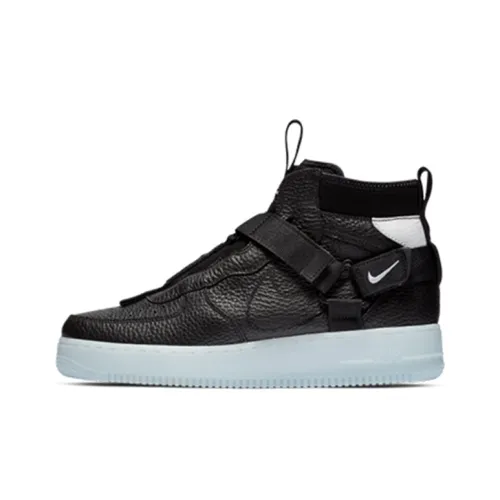 Nike Air FORCE 1 Utility Черный Синий Slip Lightweight Скейтбординг Кроссовки Мужские Синий