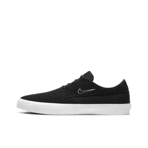 Nike SB Shane Anti-slip Легкий Низкий Топ Скейтборд Кроссовки Унисекс Черный