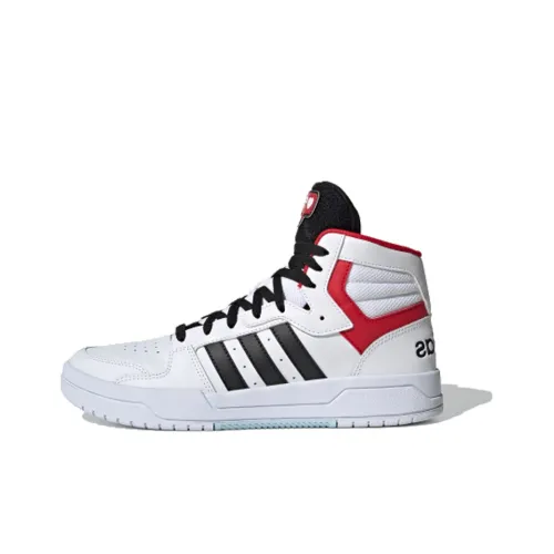 ADIDAS NEO ENTRAP MID Топ Скейтборд Кроссовки Мужские Белый Черный Красный