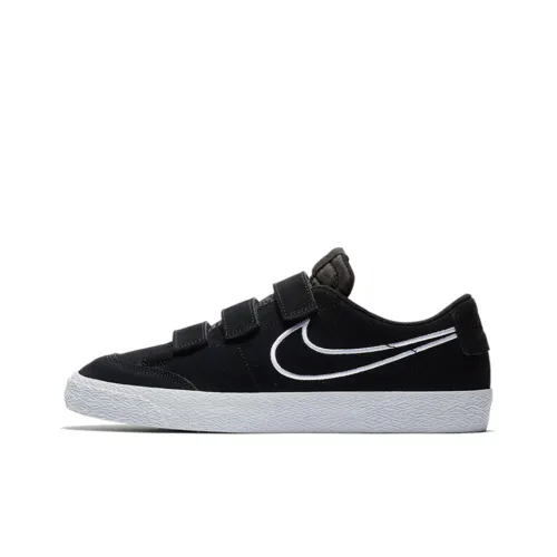 Nike Blazer AC XT Low Топ Скейтборд Кроссовки Унисекс Черный Белый