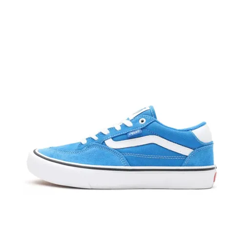 Vans Pro Low Топ Скейтборд Кроссовки Unisex Синий Белый