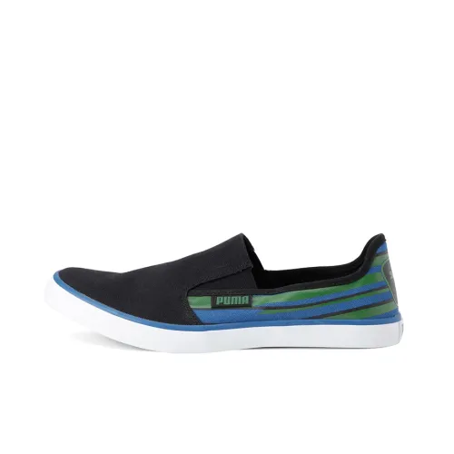 PUMA Campario 2 Low Топ Скейтборд Кроссовки Унисекс Черный Зеленый