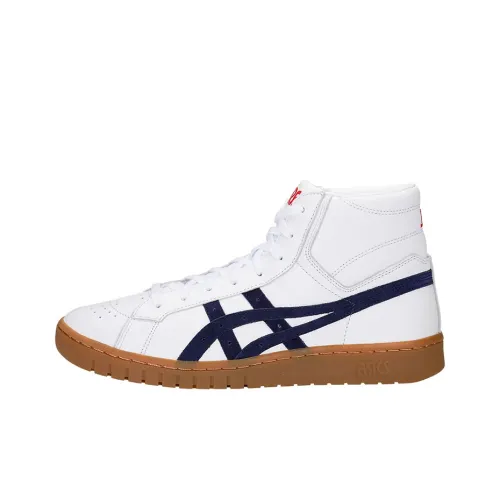 Asics Gel Ptg MT High Top Скейтборд Кроссовки Унисекс Белый Синий