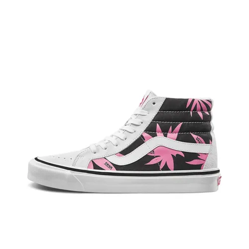 Vans SK8 38 DX High Топ Скейтборд Кроссовки Унисекс Черный Розовый