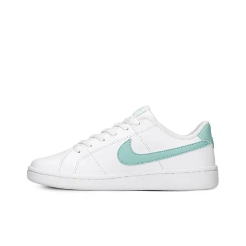 nike Court Royale Slip Resistant Abrasion Resistant Low Топ Кроссовки для скейтбординга Женские Белый Зеленый