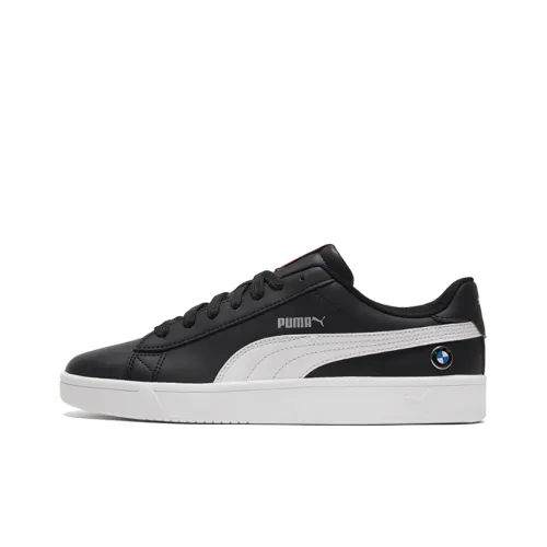 PUMA BMW M Motorsport Court BMW Low Top Скейтборд Кроссовки Unisex Черный Белый