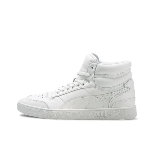 PUMA Ralph Sampson MID Пустой MID Топ Кроссовки для скейтбординга Унисекс Белый