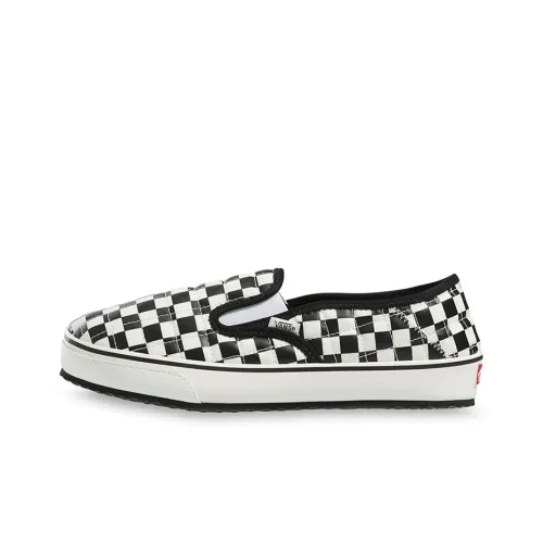VANS Slip On Series Low Top Скейтборд Кроссовки Unisex Черный Белый