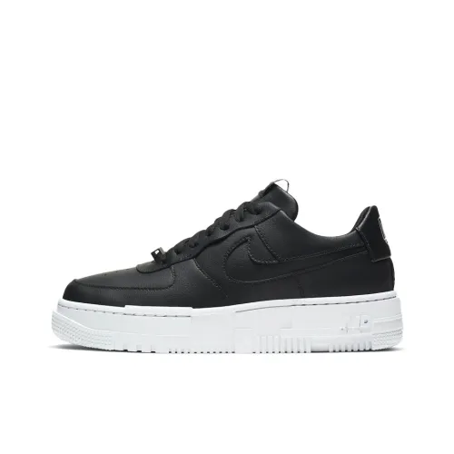 Nike Air Force 1 Pixel Slip-resistant Abrasion-resistant Low Top Skateboard Shoes Women's Black White