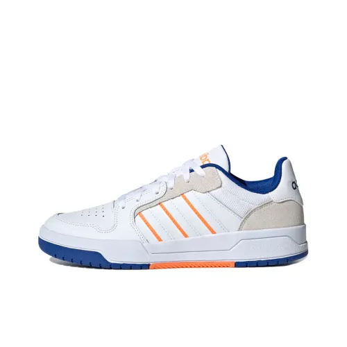 ADIDAS NEO ENTRAP Низкие Кроссовки для скейтбординга Мужские Белые Синие и Оранжевые
