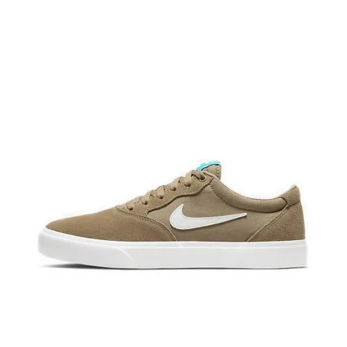 Nike SB Chron SLR Coating Low-Top Скейтборд Кроссовки Унисекс Хаки