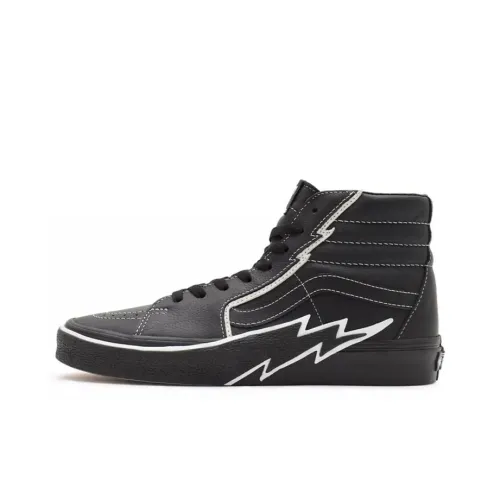 VANS SK8 High Топ Скейтборд Кроссовки Унисекс Черный