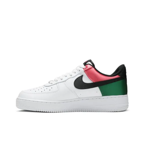 Nike Air FORCE 1 Покрытие Slip-Resistant Низкий Топ Скейтбординг Кроссовки Мужские Многоцветные