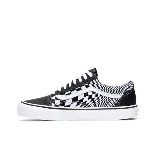 VANS Old Skool Collection LX Low Топ Скейтборд Кроссовки Unisex Черный Белый