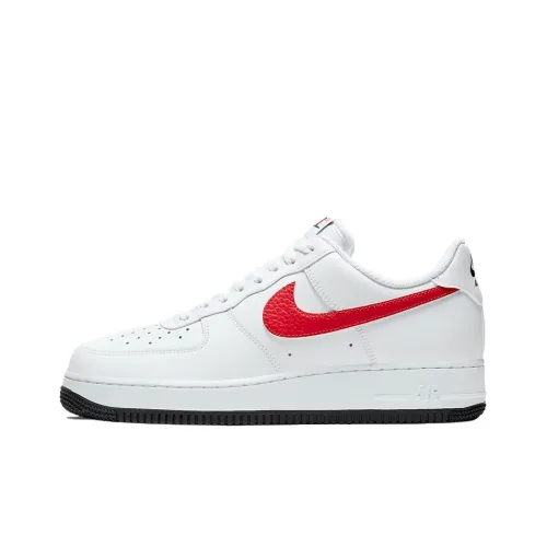 Nike Air FORCE 1 Покрытие Slip-Resistant Низкий Топ Скейтбординг Кроссовки Мужские Белые