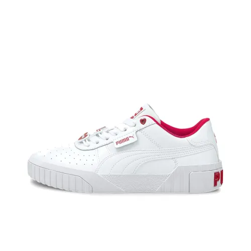 PUMA Galentine's Low Top Скейтборд Кроссовки Женские Белые Розовые