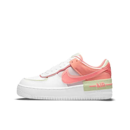 Nike Air Force 1 Shadow Low Топ Скейтборд Кроссовки Женские Розовые Белые