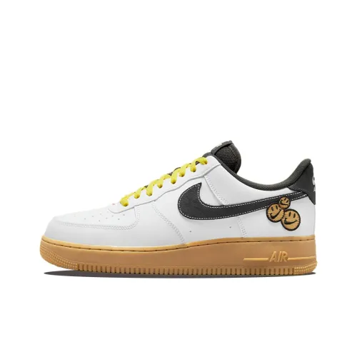 Nike Air FORCE 1 Have A Nike Day Устойчивые к истиранию Баланс Низкие Кроссовки для скейтбординга Мужские Белые Черные