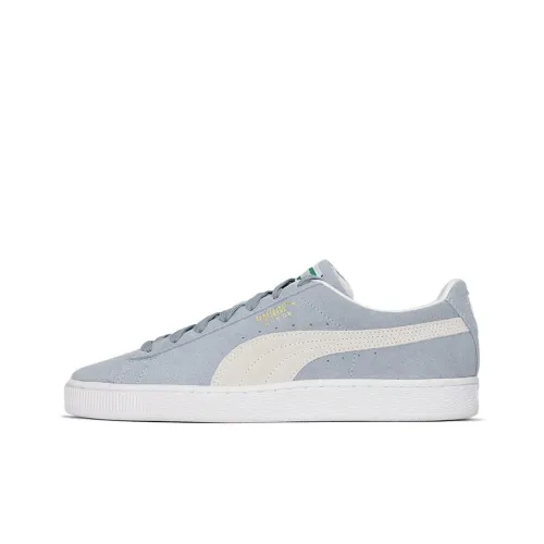 PUMA Suede Classic XXI Low Топ Кроссовки для скейтбординга Unisex Light Blue