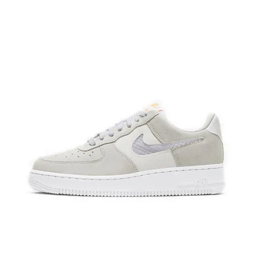 Nike Air Force 1 '07 SE Low-Top Скейтборд Кроссовки Унисекс Серый Синий