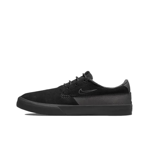 Nike SB Shane Премиум Slip-resistant Abrasion-resistant Легкий Low Top Скейтборд Кроссовки Мужской Черный