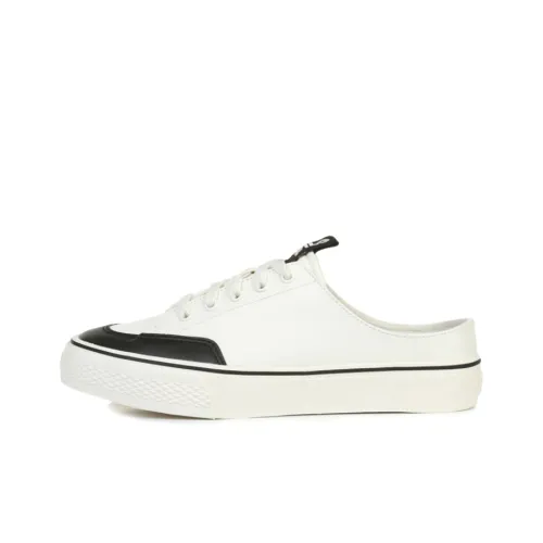 FILA Vulc 13 Low Топ Скейтборд Кроссовки Унисекс Белый Черный Корейский стиль