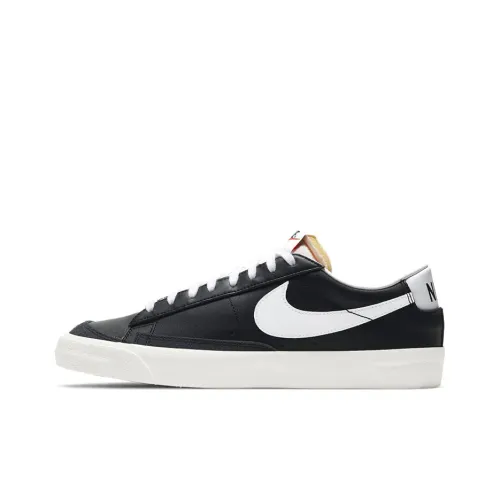 Nike Blazer '77 VNTG Low Топ Скейтборд Кроссовки Унисекс Черный Белый