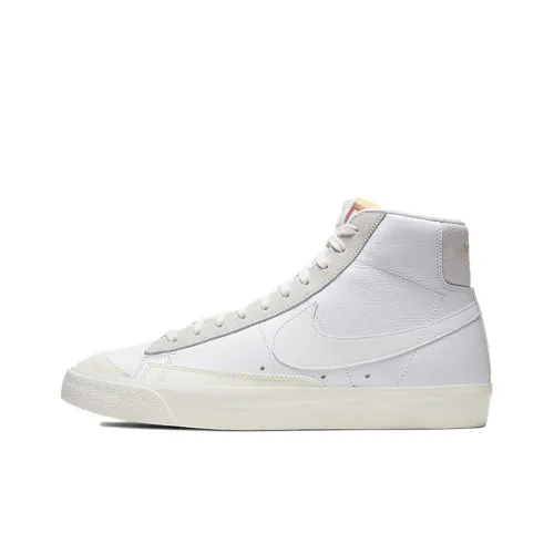 Nike Blazer 77 Vintage Non Slip Легкий MID Скейтбординг Кроссовки Мужской Белый