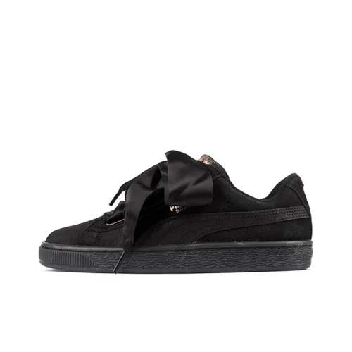 PUMA Suede Series Heart ARTICA Low Скейтборд Кроссовки Unisex Черный
