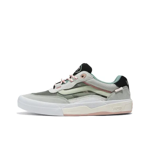 VANS Wayvee Low Топ Скейтборд Кроссовки Унисекс Серый Зеленый
