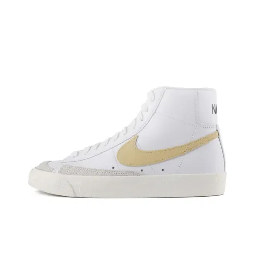 Nike Blazer 'Pale Orange' Покрытие Slip-Resistant и Abrasion-Resistant MID Топ Скейтборд Кроссовки Женские Pink Orange