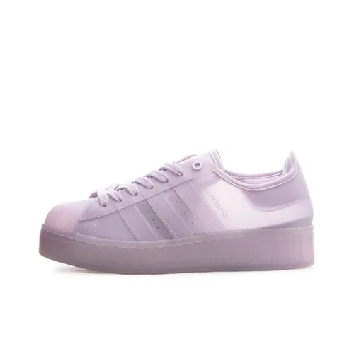 Adidas Originals SUPERSTAR Low Топ Скейтборд Кроссовки Женские Светло-фиолетовые
