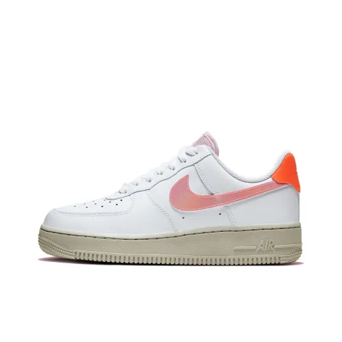 Nike Air Force 1 Slip Resistant Abrasion Resistant Легкий Низкий Топ Скейтборд Кроссовки Женские Кораллово-розовый