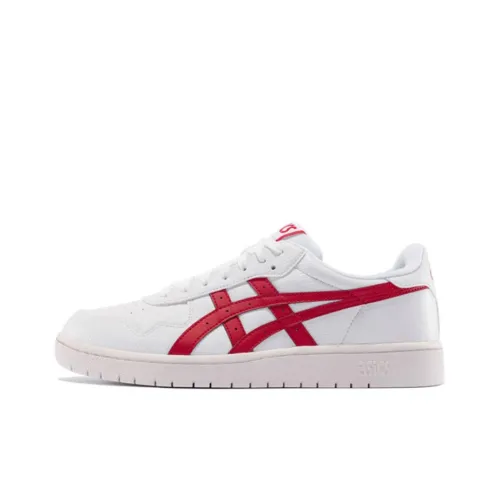 Asics Tiger Low Top Скейтборд Кроссовки Унисекс Красный Белый