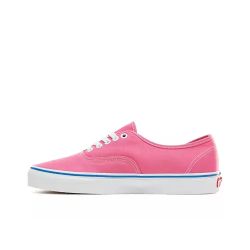 VANS Authentic Series Низкие Кроссовки для Скейтбординга Унисекс Розовые Белые