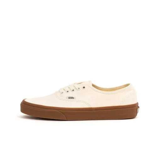 Vans Аутентичный устойчивый к истиранию легкий и дышащий низкие кеды для скейтбординга унисекс молочно-коричневый