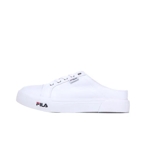 FILA Classic Kicks Легкие и Дышащие Низкие Кроссовки для Скейтбординга Унисекс Белые Корейский стиль