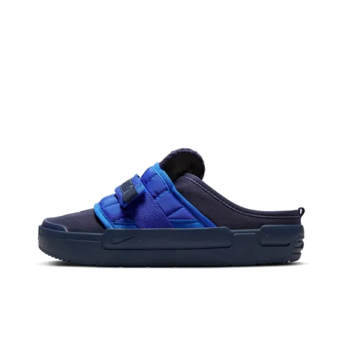 nike Offline Slip On Slip Resistant And Дышащий Низкий Топ Скейтборд Кроссовки Мужской Синий