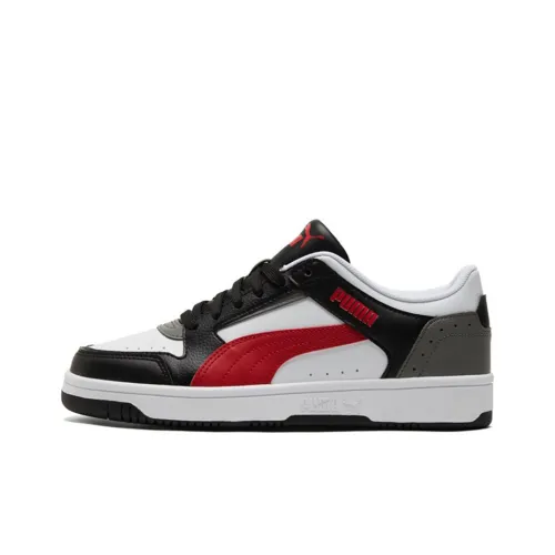 PUMA Rebound Joy Low Топ Скейтборд Кроссовки Унисекс Черный Белый Красный