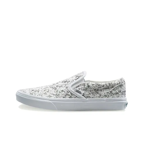 Vans Slip On Series Скейтборд Кроссовки Низкие Женские